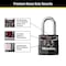 Master Lock 3-9/16 in. H X 1-9/64 in. W X 1-3/4 in. L Steel Ball Bearing Locking Weather-Resistant P M115XKADLFCCSEN - alternate 5